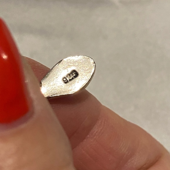 Hand crafted 925 silver snake ring from Africa - Picture 3 of 3